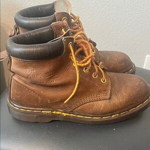 Vintage Dr. Martens Aztec brown gaucho Men's Boots